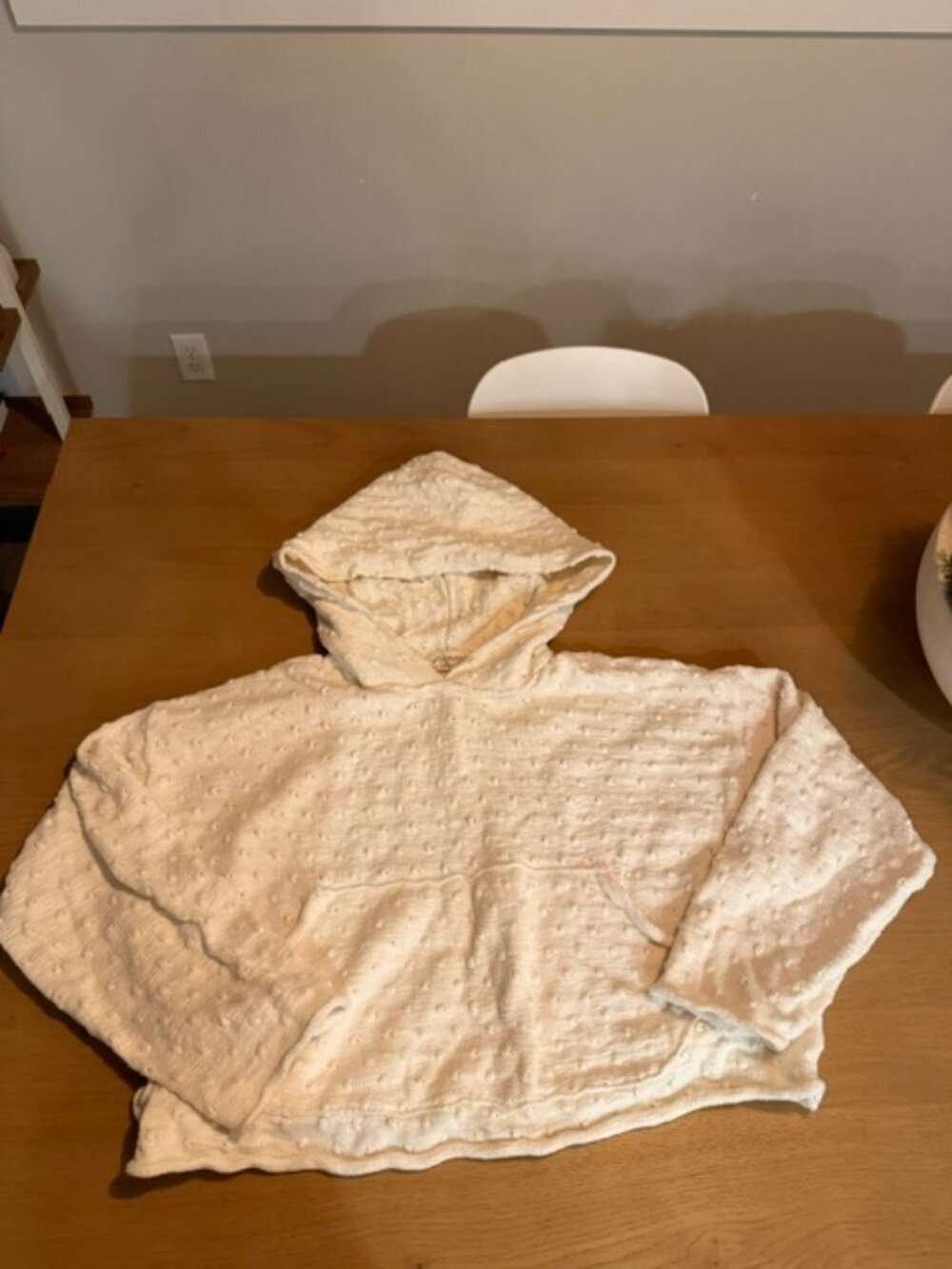 Free People Lake Side Open Knit Hoodie